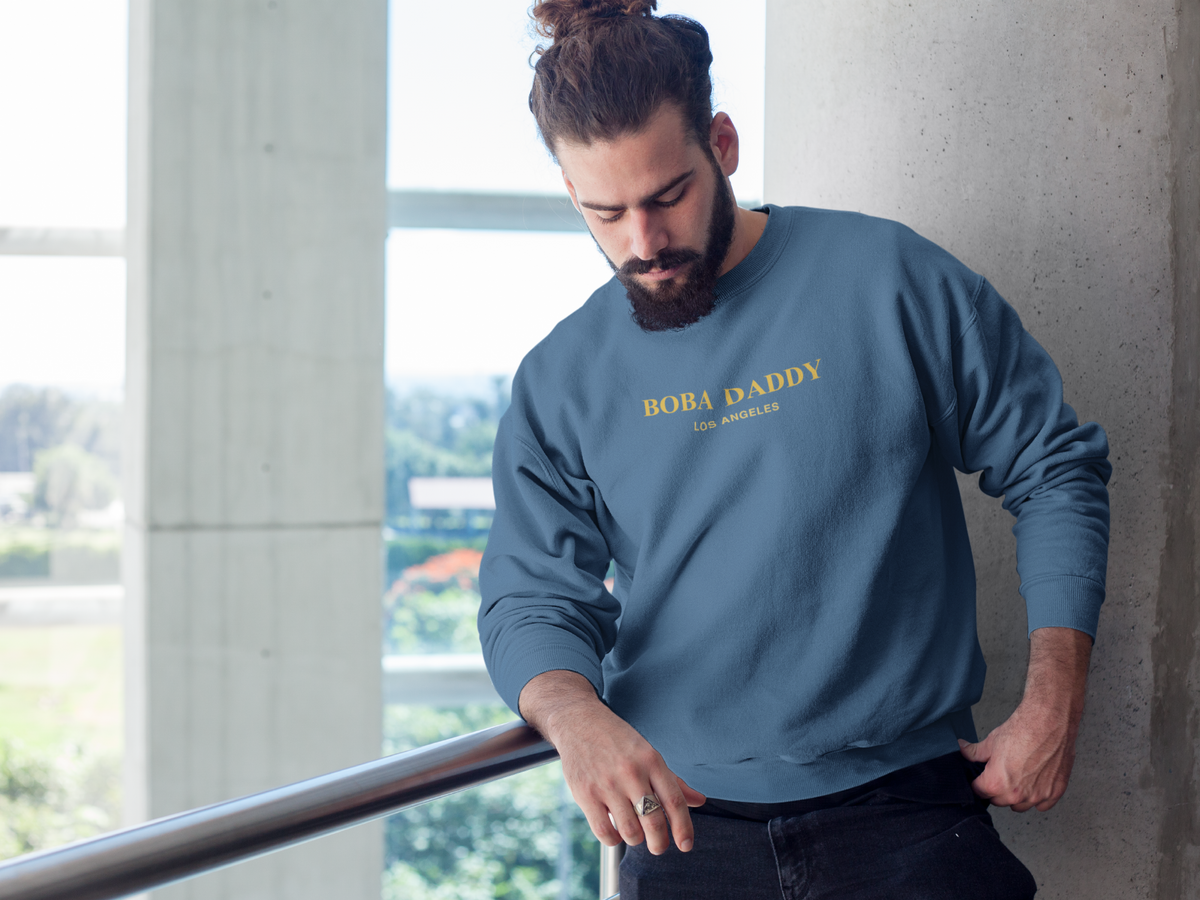 Collegeboba Boba Daddy Sweater 2XL