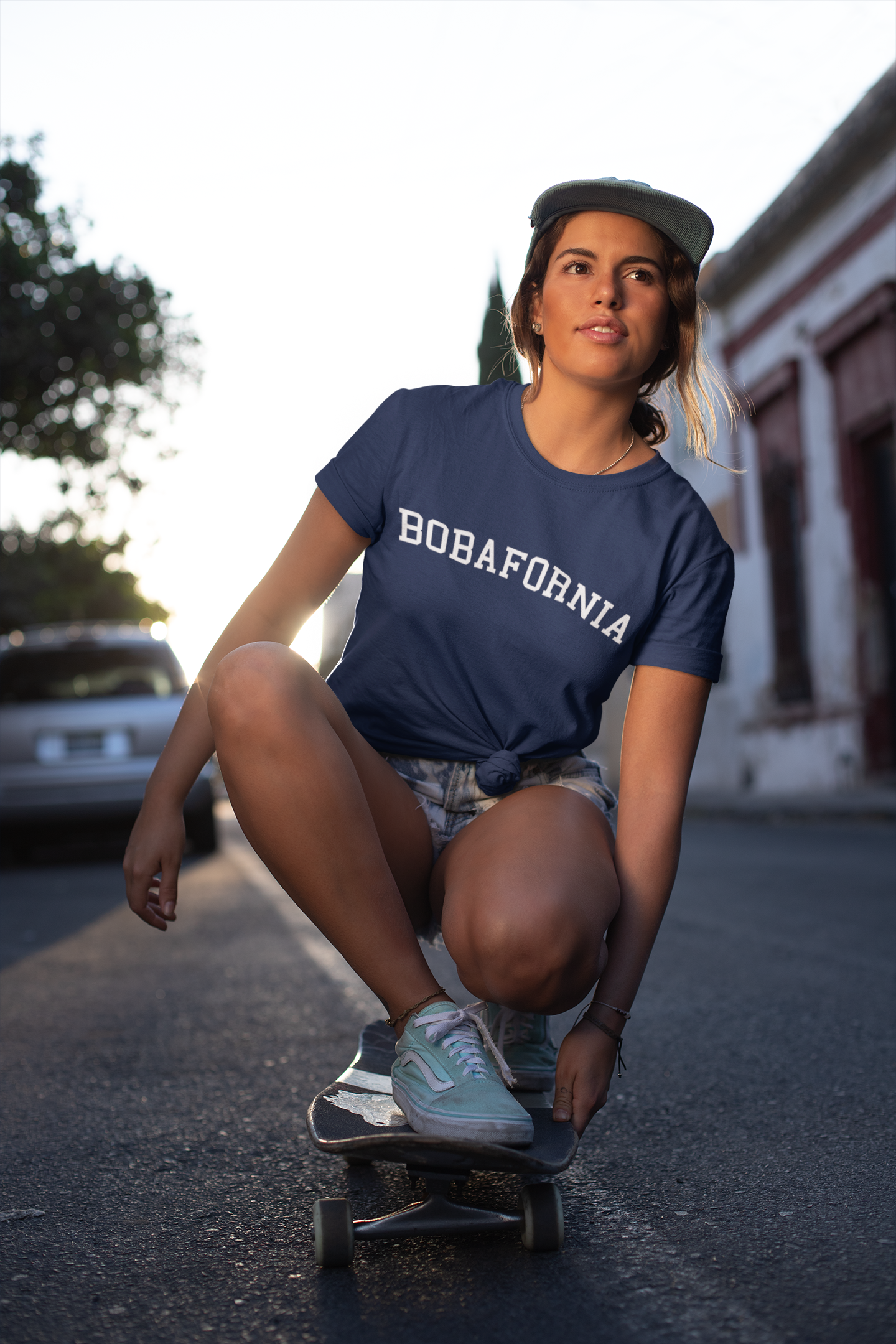 Modern Bobafornia Shirt - (Unisex) - CollegeBoba