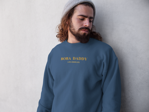 Somber man wearing a Boba Daddy Sweater