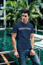 Man wearing Bobafornia T-Shirt 