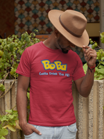 Man in a hat wearing a Bobamonn Shirt - Pokemon Parody