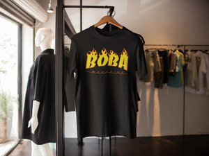 Boba Magazine Shirt on Hanger - Thrasher Parody