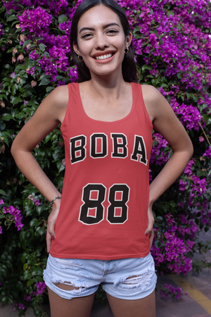 GOAT Boba 88 Tank Top (Unisex) - CollegeBoba